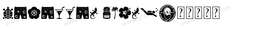 Hawaiian Icons字体转换